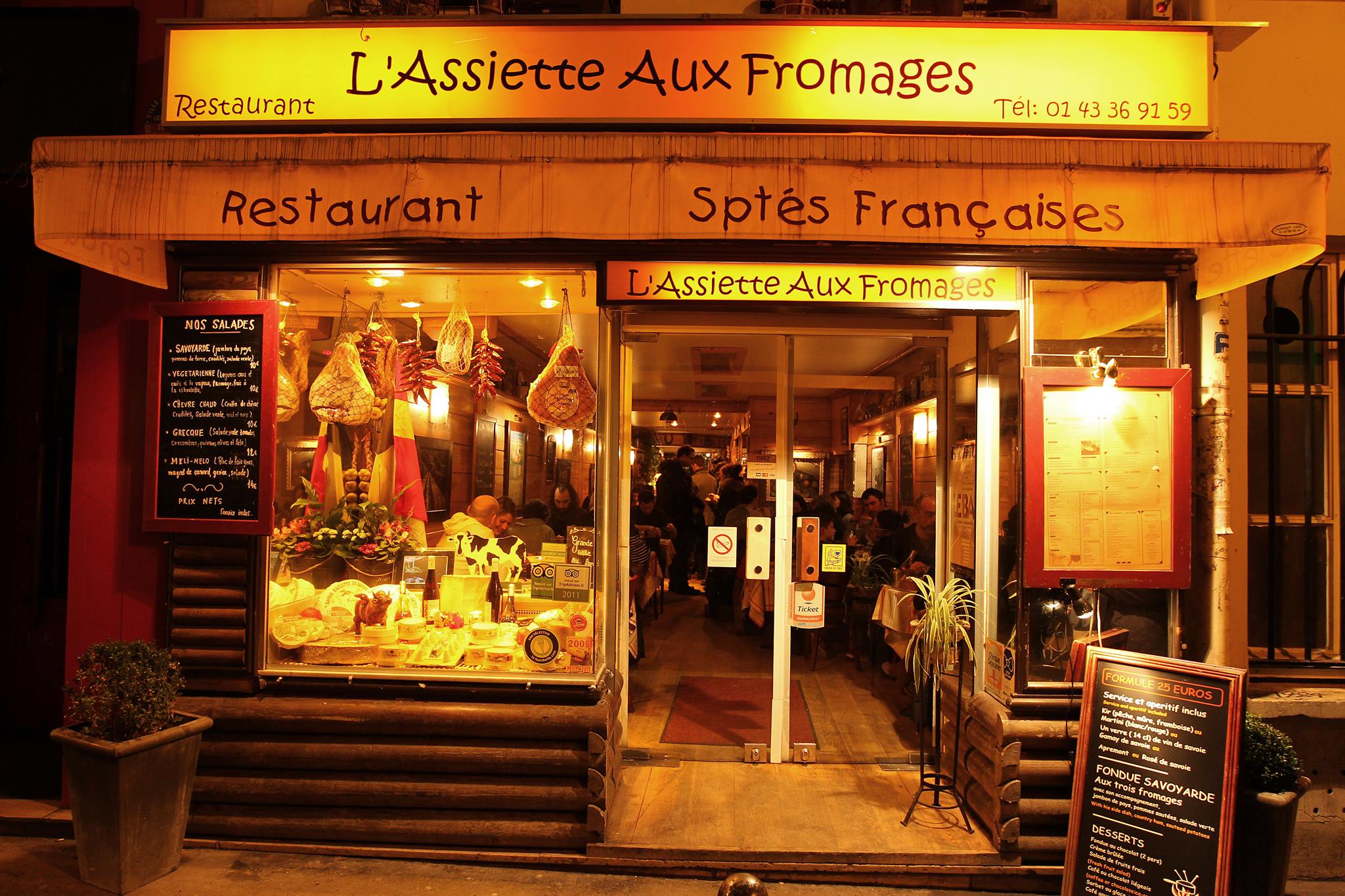 Fondue restaurant L'Assiette aux Fromages - Paris | Fondue.bg