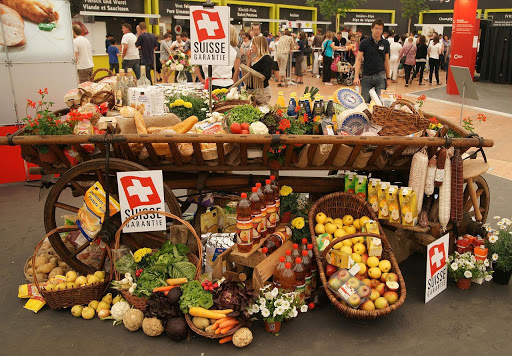 Swiss shop of farmers