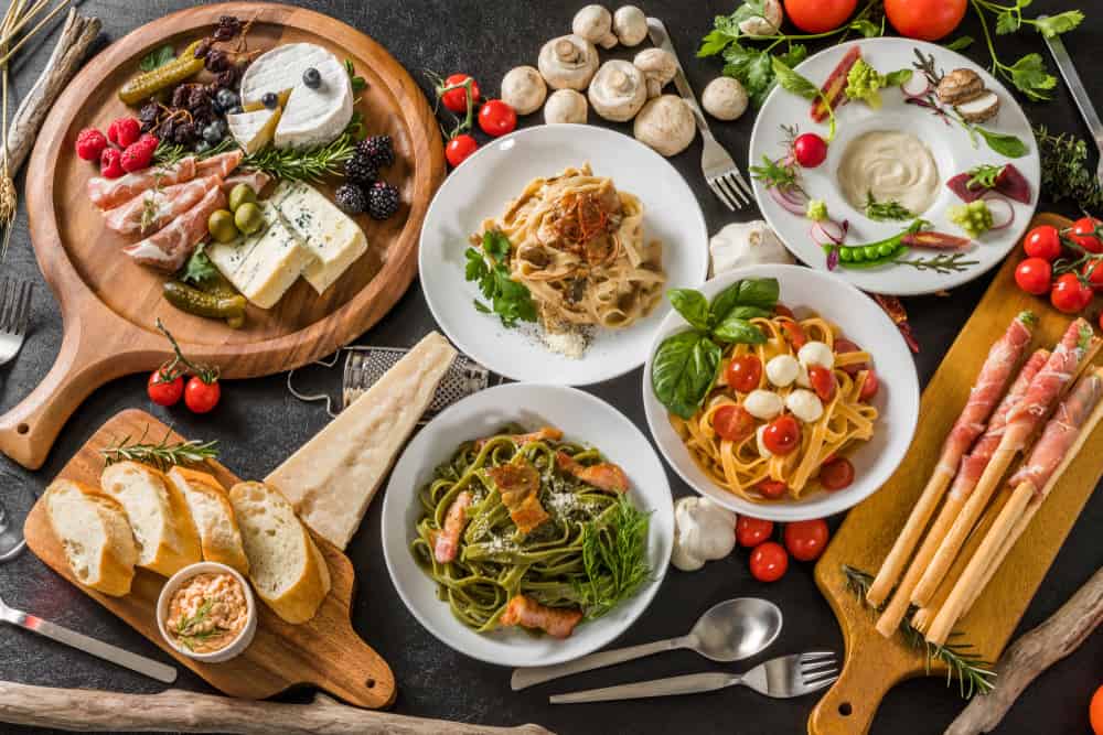 Characteristics of Italian cuisine | Restaurant Fondue