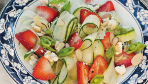 French salads, part of Swiss cuisine